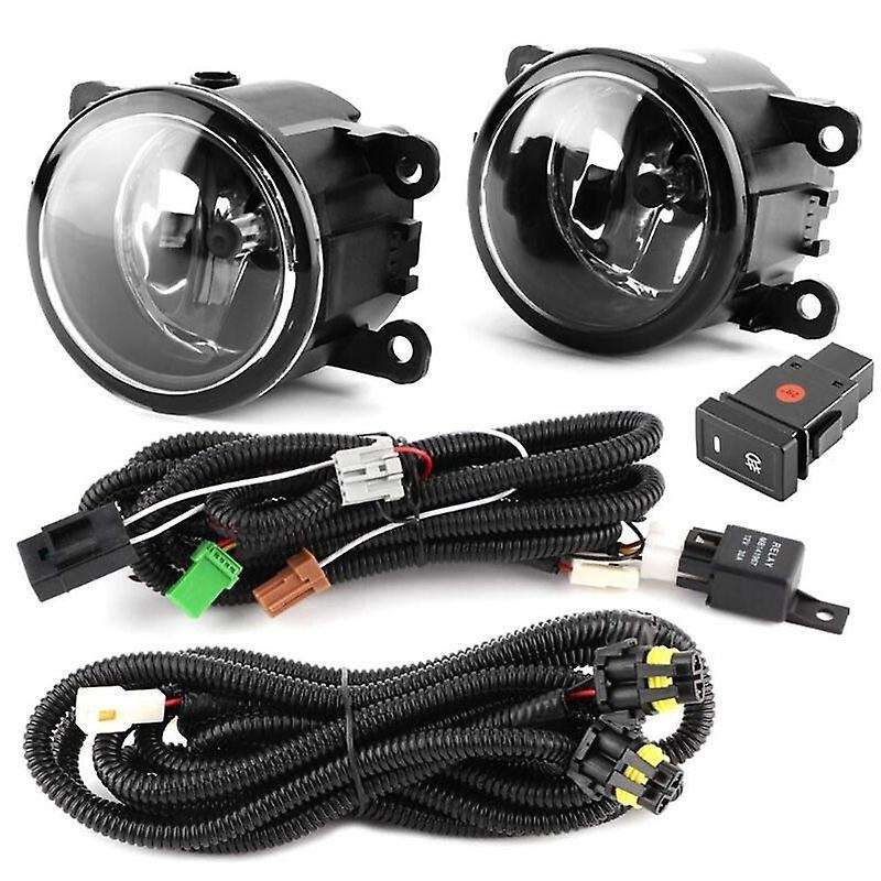 Clear Lens Bumper Fog Driving Light for 06-14 GRAND VITARA with Switch Bulbs