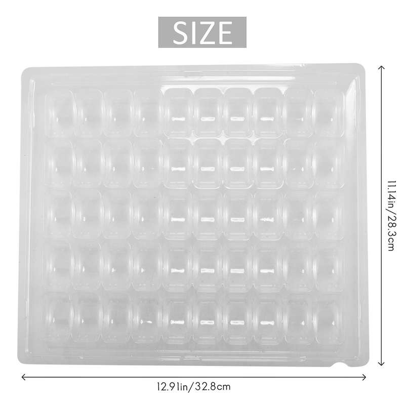 Clear PET Closeable French Macaron Storage Trays - Pack of 4Sets