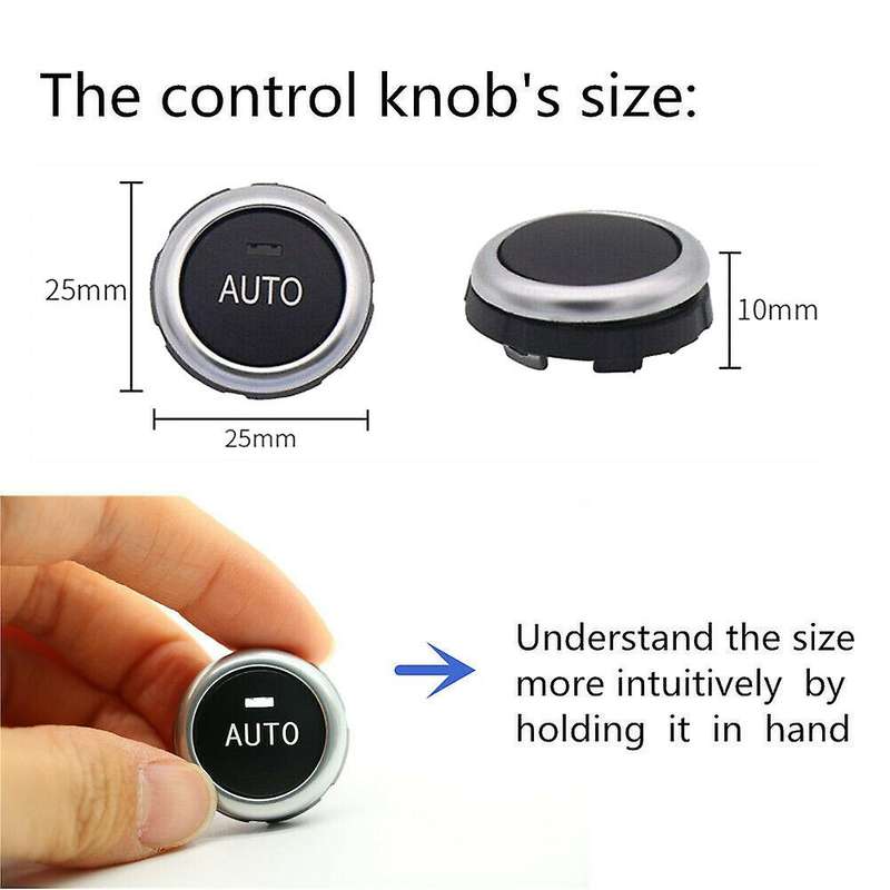 Climate AC Control Rotation Knob Button Switch Repair Kit 61319393931 for - X5 X6 F10 F07 F02 F15 F1
