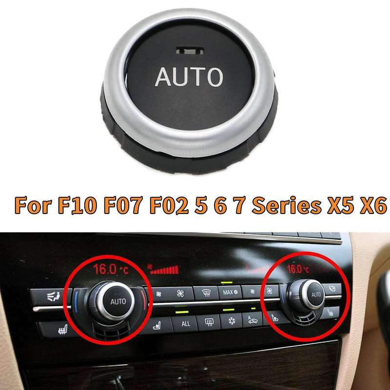 Climate AC Control Rotation Knob Button Switch Repair Kit 61319393931 for - X5 X6 F10 F07 F02 F15 F1