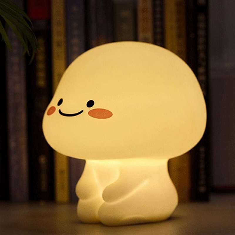 Clever Baby Silicone Timing Night Light Bedroom Bedside Sleep Children's Desk Lamp Charging Night Li