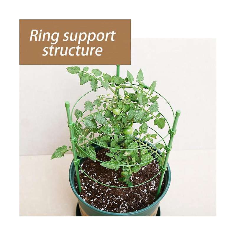 Climbing Strut Planter Plant Growing Climbing Frame 4 Pack Garden Plant Support Tomato Cage Planter