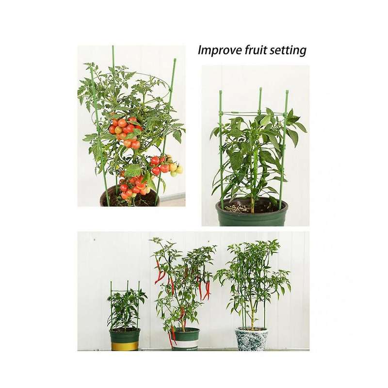 Climbing Strut Planter Plant Growing Climbing Frame 4 Pack Garden Plant Support Tomato Cage Planter