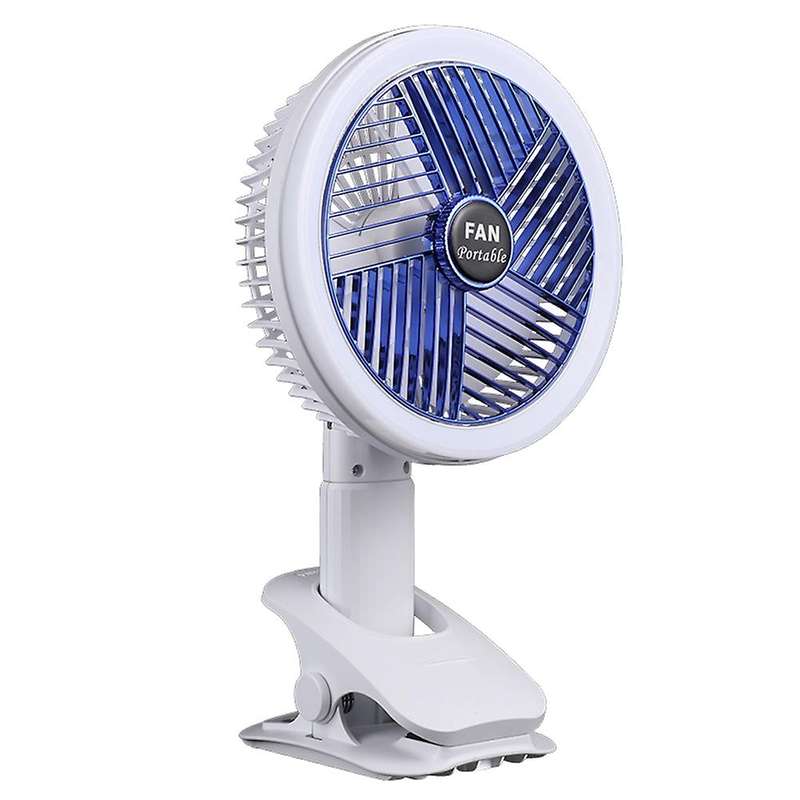 Clip Fan Portable Mini Desktop Fan Mute USB Rechargeable 360 Operated for Treadmill, Car Seat, Baby