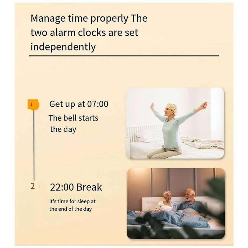 Clock with Indoor Outdoor Temperature Wireless,Precision Sensor,7.5 Inch LCD Display with Backlight