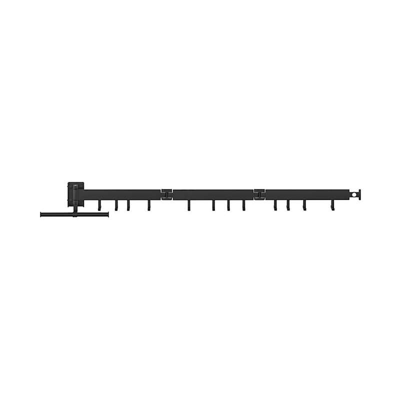 Clothes Drying Rack,3-pole Collapsible,retractable Clothes Drying Rack for Laundry,24 Hooks