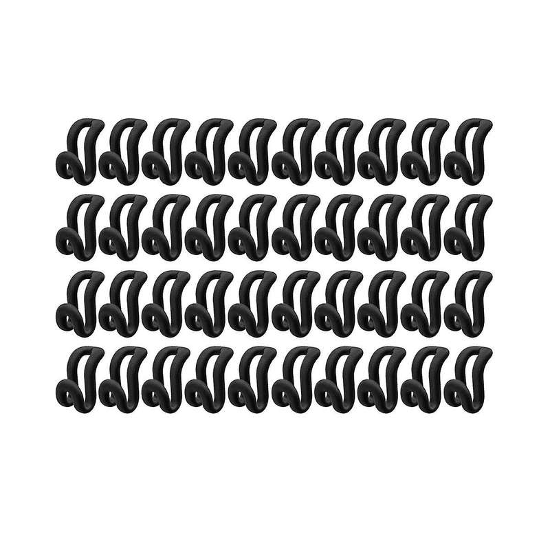 Clothes Hanger Connector Hooks,flocking Hanger Hooks Space Saver Duty Clothes Hangers Hooks for Clos