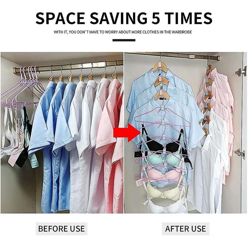 Clothes Hanger Connector Hooks 30pieces, Thicken, Load 30 Pounds, Used In Closet Space Savers and O