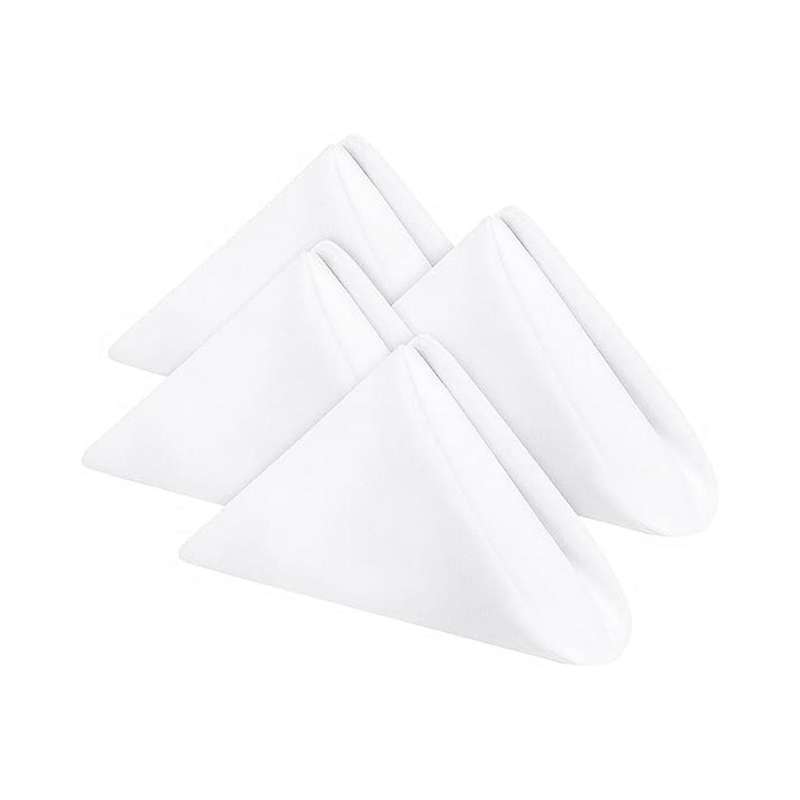 Cloth Napkins Cotton Dinner Napkins with Hemmed Edges, Washable Napkins Perfect for Parties, Wedding