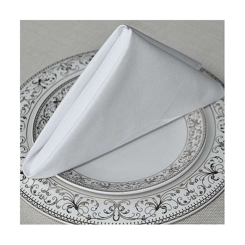 Cloth Napkins Cotton Dinner Napkins with Hemmed Edges, Washable Napkins Perfect for Parties, Wedding