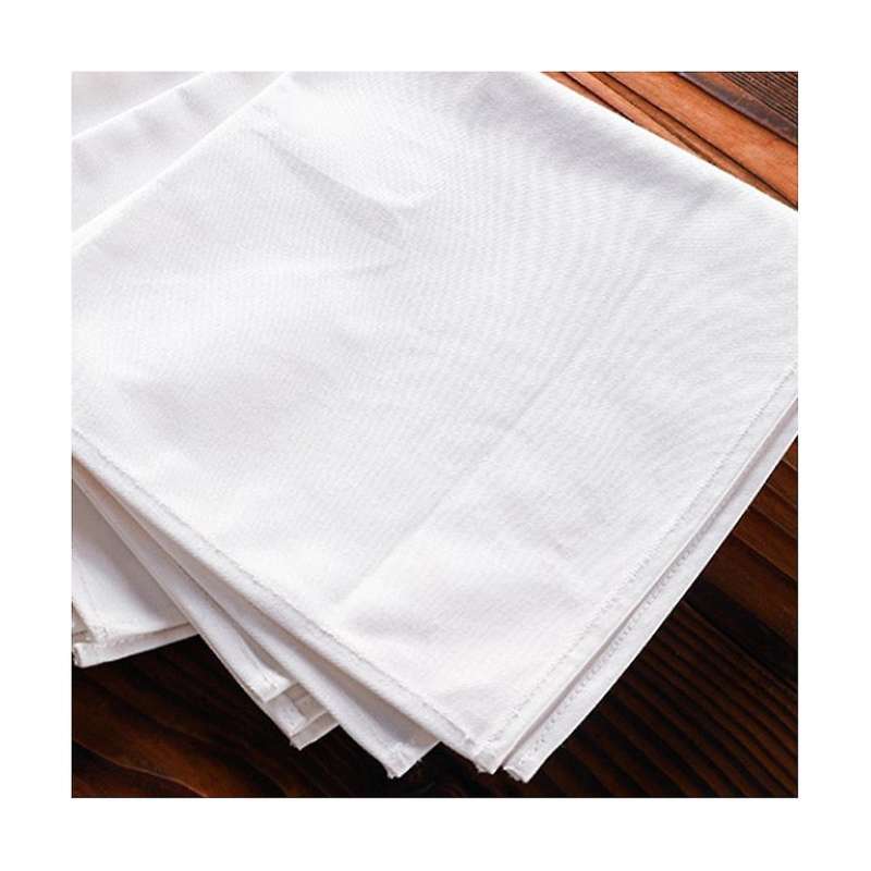 Cloth Napkins Cotton Dinner Napkins with Hemmed Edges, Washable Napkins Perfect for Parties, Wedding
