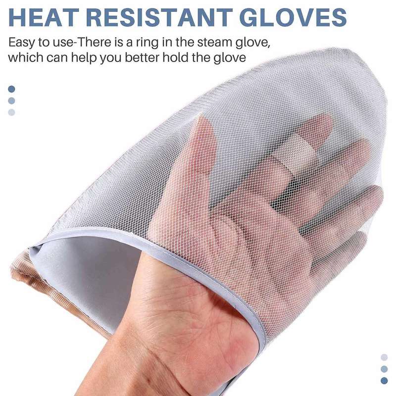 Clothing Steam Iron Gloves Steam-Proof Gloves Heat-Resistant Blue