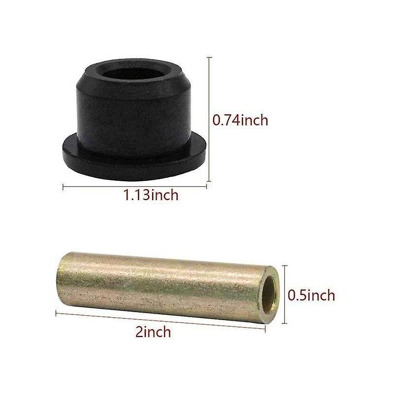 Club Car Precedent Pin Wave Washer/Spindle Bushings Kit and Front Leaf Spring Bushing and Sleeve Kit