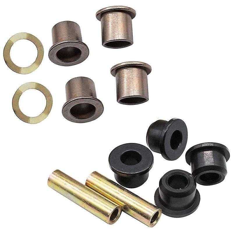 Club Car Precedent Pin Wave Washer/Spindle Bushings Kit and Front Leaf Spring Bushing and Sleeve Kit