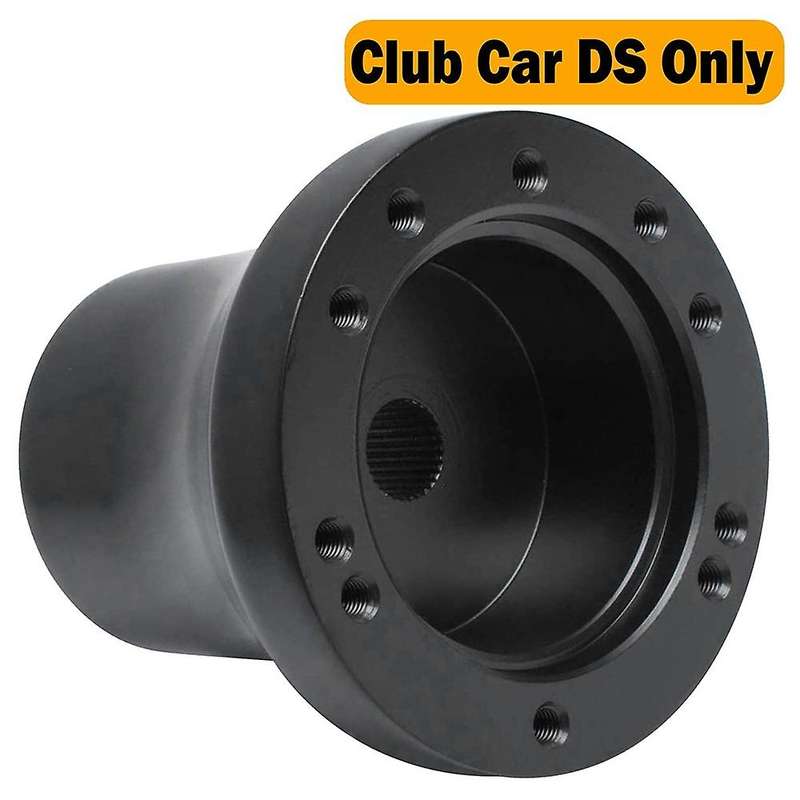 Club Car Golf Cart Steering Wheel Adapter Golf Steering Wheel Adapter for Club Car Golf Cart Black