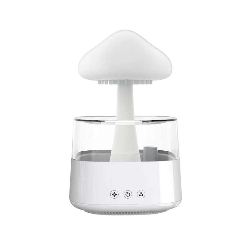 Cloud Humidifier, Diffuser for Bedroom and Home, Cool Mist Quiet Air Humidifier, 8 Color Lights