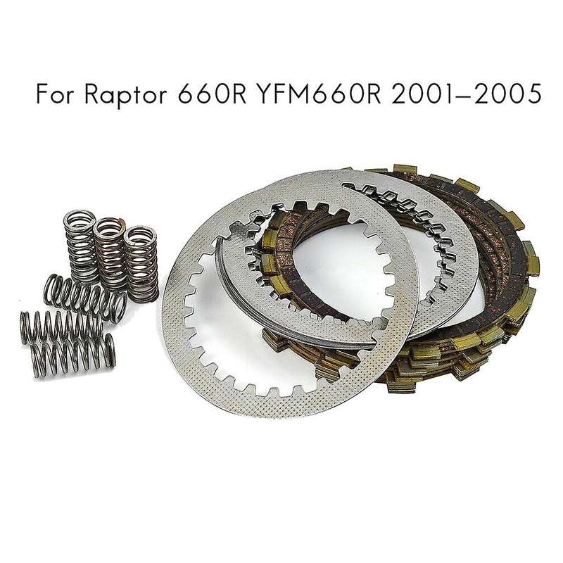 Clutch Kit Clutch Friction Plates Heavy Duty Springs for 660R YFM660R 2001-2005