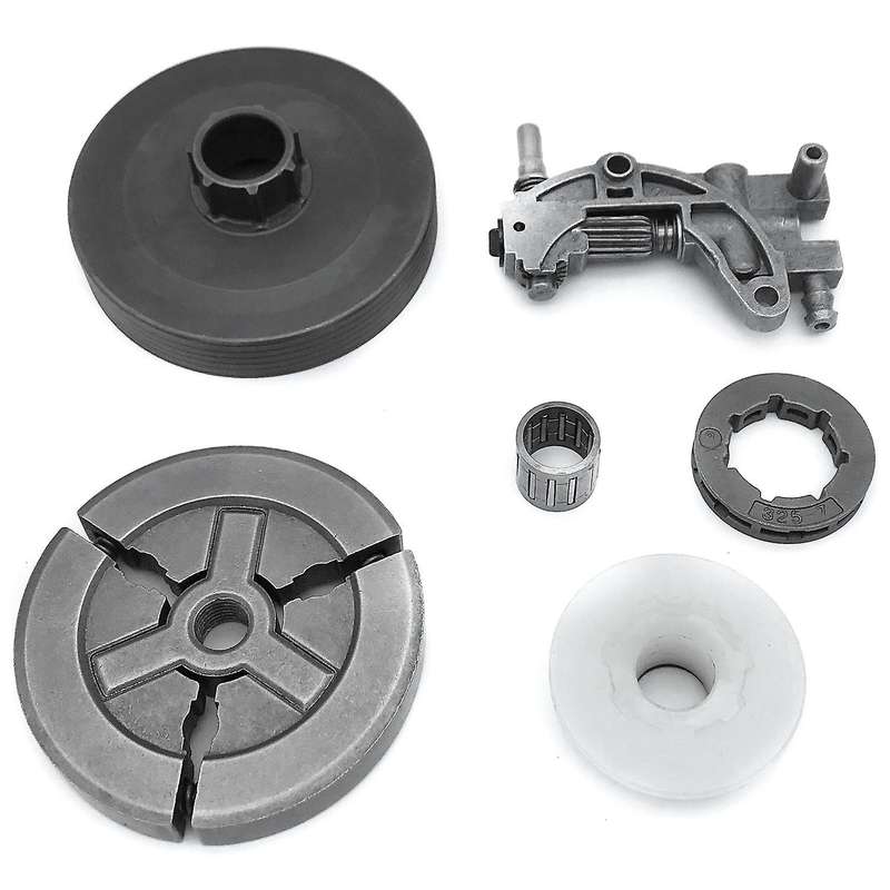 Clutch Sprocket Rim Drum for Chinese 4500 5200 5800 45cc 52cc 58cc Oil Pump Gear Kit Chainsaw