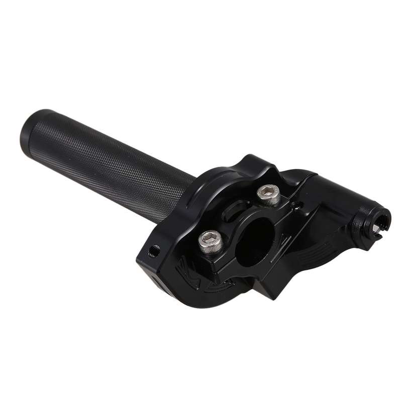 CNC Aluminum Throttle Twist Grips Handlebars Hand Grips Throttle Tube Sleeve Twist Clamp for Motorcy