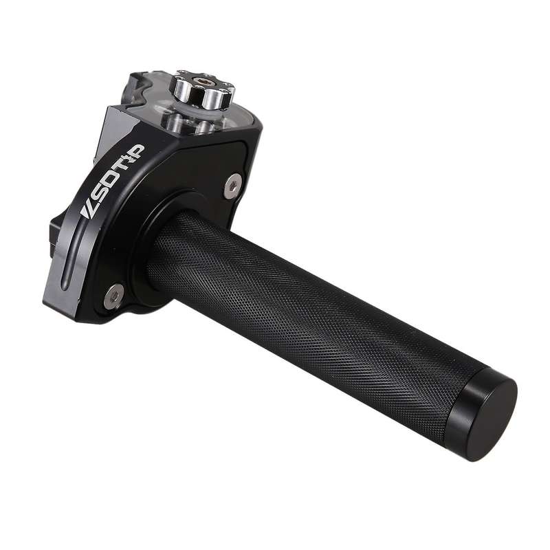 CNC Aluminum Throttle Twist Grips Handlebars Hand Grips Throttle Tube Sleeve Twist Clamp for Motorcy