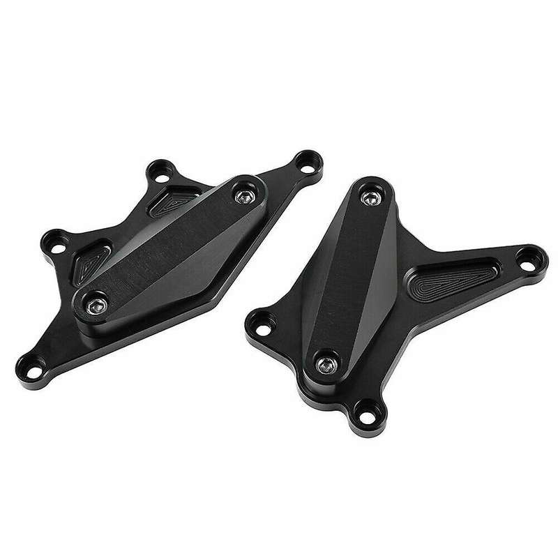 CNC Aluminum Engine Guard Frame Slider Stator Cover for 2013-2020 CB500R CB500F CB500X Black