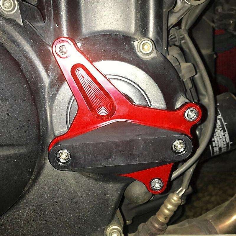 CNC Aluminum Engine Guard Frame Slider Stator Cover for 2013-2020 CB500R CB500F CB500X Red
