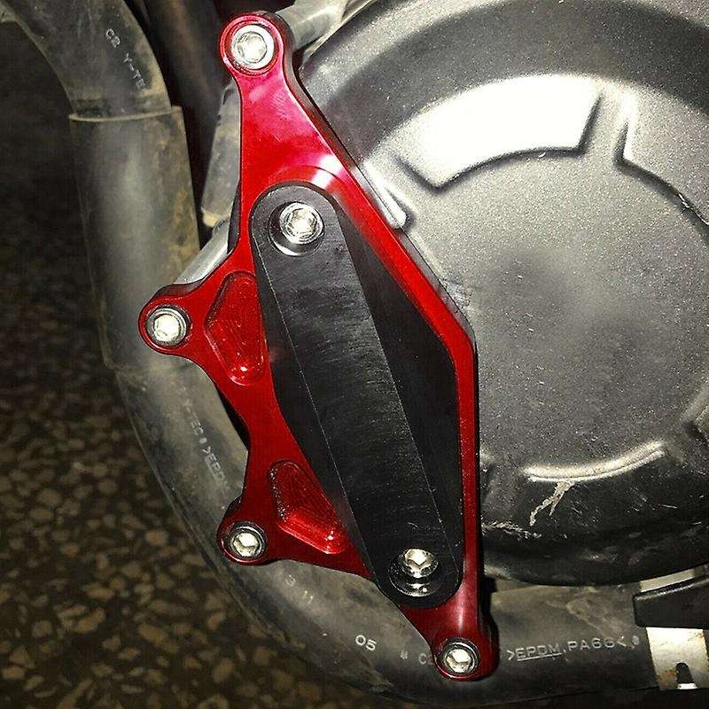 CNC Aluminum Engine Guard Frame Slider Stator Cover for 2013-2020 CB500R CB500F CB500X Red