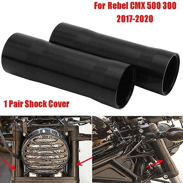 CNC Aluminum Front Fork Boot Tube Pipe Protector for Rebel 300 500 CMX300 CMX500 2017-2019