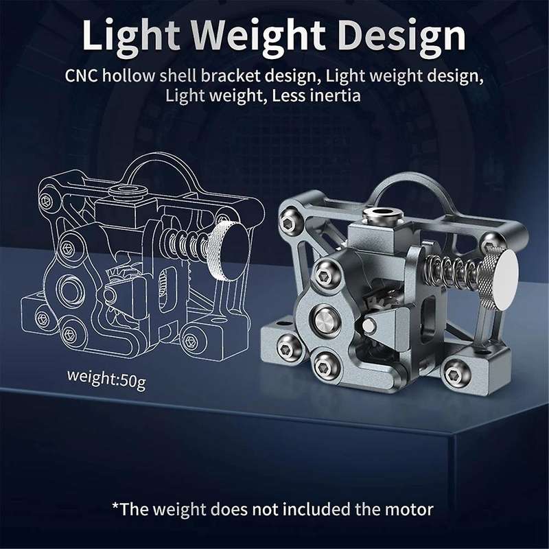 CNC Metal Mini Extruder High Temperature Resistance Light Weight Kit without Moons 36 Motor for Vor