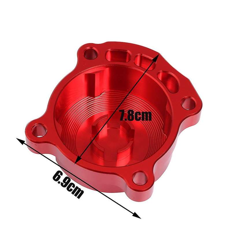 CNC Engine Oil Filter Cap Cover Guard for CRF250/CRF300L/M CRF250 CM300 Black