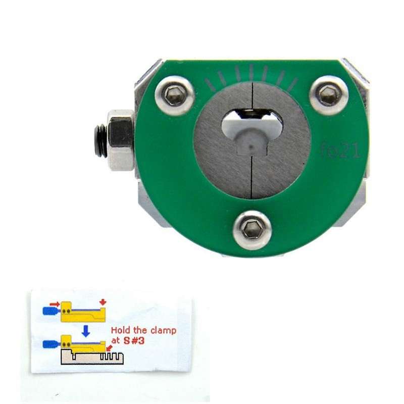 CNC Key Cutting Machine Fixture FO21 Clamp for Mondeo Automatic /X6/Miracle A7, E9 Key Cutting Machi