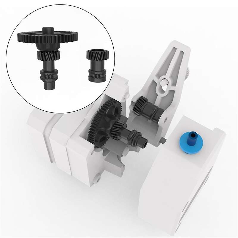 CNC Pom Helical Gear Nano Coating Hardened Steel Higher -Piece Gear Kit for VORON 0.2 2.4 Trident CW