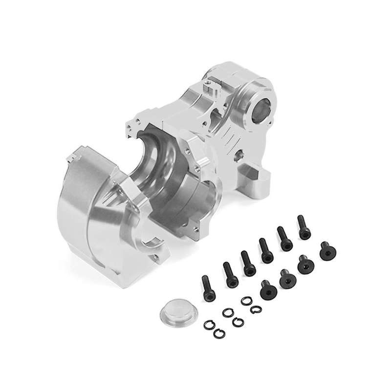 Cnc Metal Three Sections Fission Set Fit for 1/5 Baha Rovan Km Baja 5b 5t 5sc Toys Parts,silver