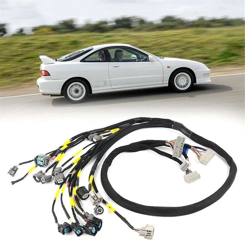 CNCH-OBD2-1 Engine Motor Wiring Harness for B16 B18 D16 EK EG EM Tucked OBD2 Budget D & B-Series