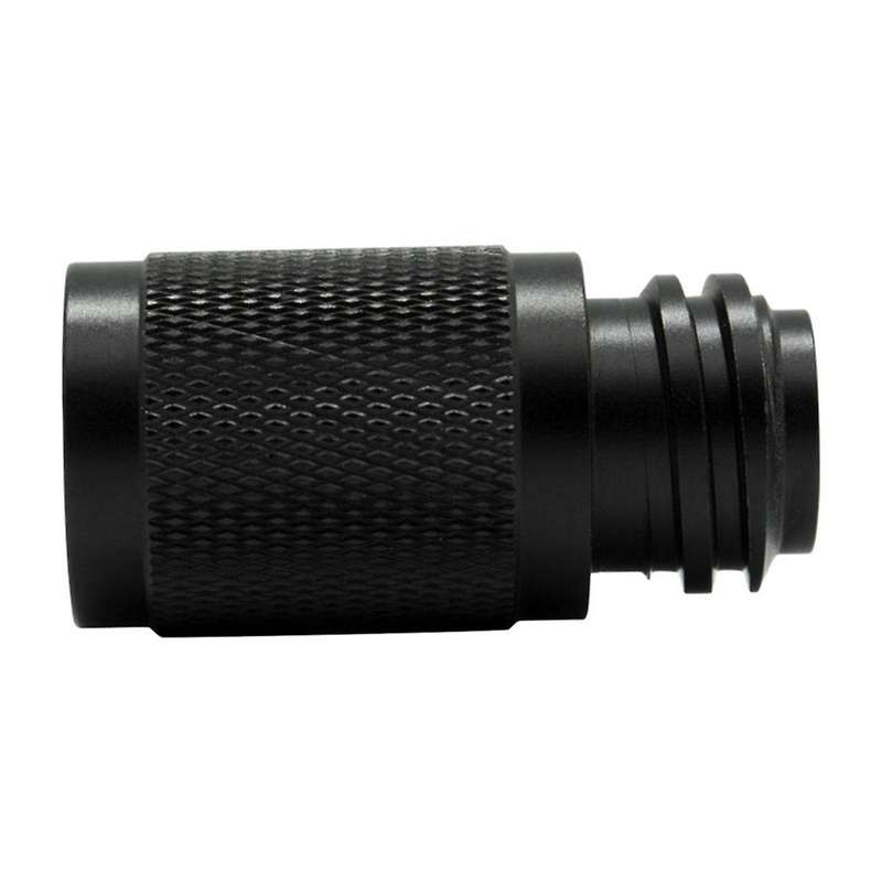 CO2 Cylinder Adapter Check Valve 3/8-24UNF to TR21-4 Conversion Kit for Black