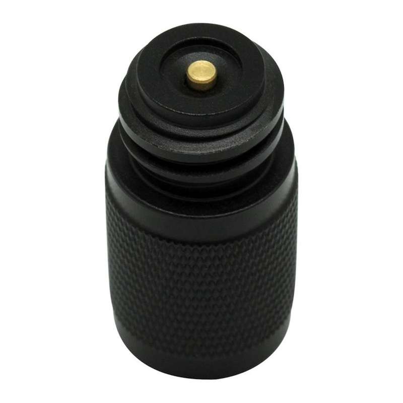 CO2 Cylinder Adapter Check Valve 5/8-18UNF to TR21-4 Conversion Kit for Black