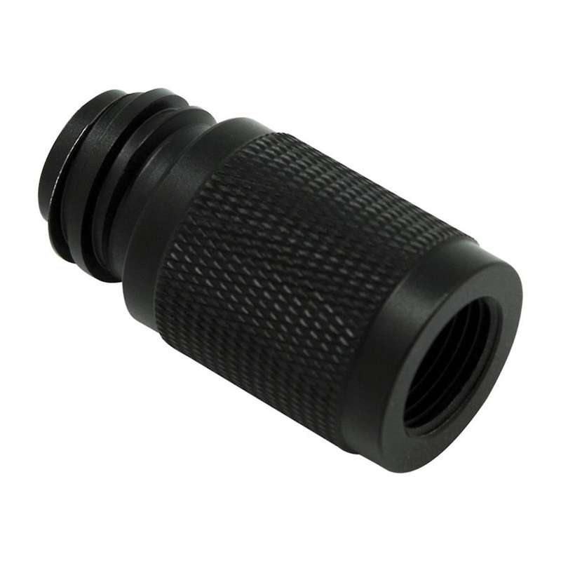 CO2 Cylinder Adapter Check Valve 5/8-18UNF to TR21-4 Conversion Kit for Black