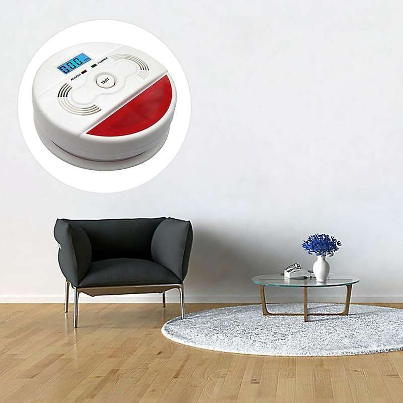 CO Carbon Monoxide Poisoning Smoke Gas Sensor Warning Alarm Detector for Kitchen