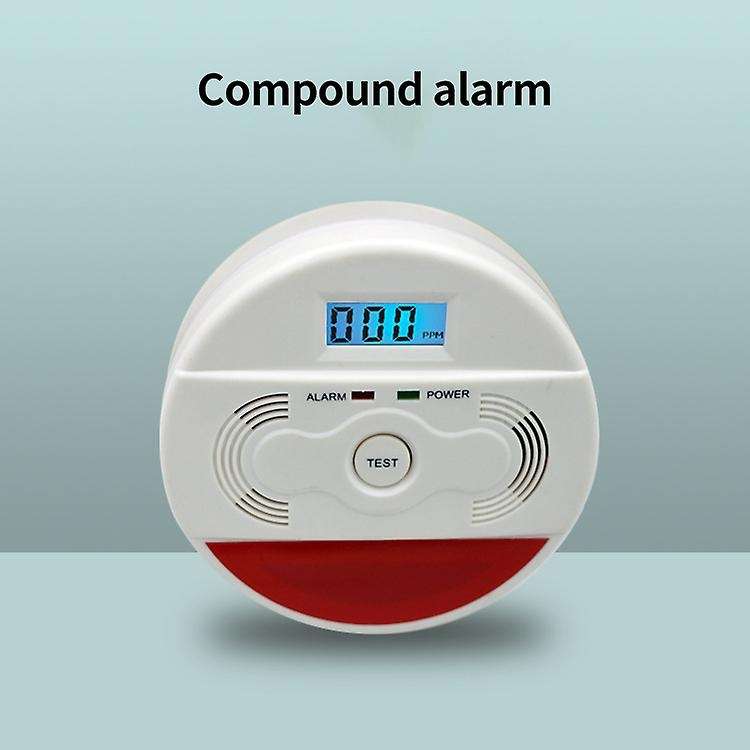 CO Carbon Monoxide Poisoning Smoke Gas Sensor Warning Alarm Detector for Kitchen