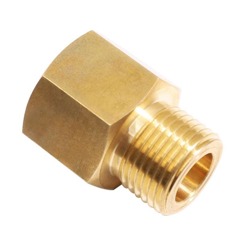 CO2 Cylinder Tank W21.8-14 to W21.8-14 Adapter Converter with RPV Valve for Aquarium Fish Tank