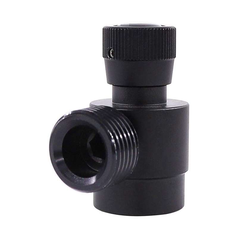 Co2 Cylinder Refill Adapter, Self-made Gas Cylinder Regulator M10x1 to W21.8-14 Adapter for Argon,c