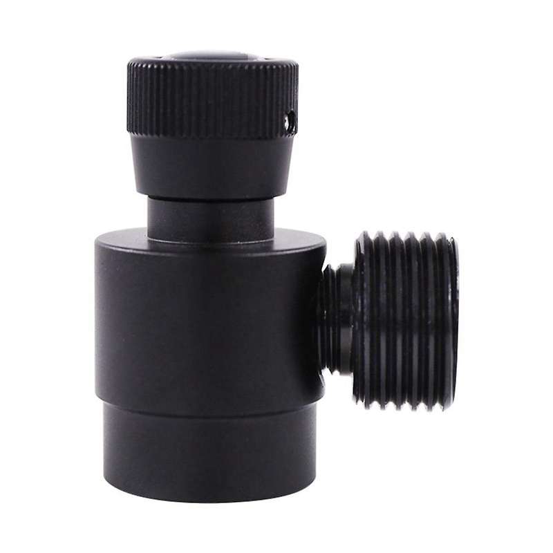 Co2 Cylinder Refill Adapter, Self-made Gas Cylinder Regulator M10x1 to W21.8-14 Adapter for Argon,c