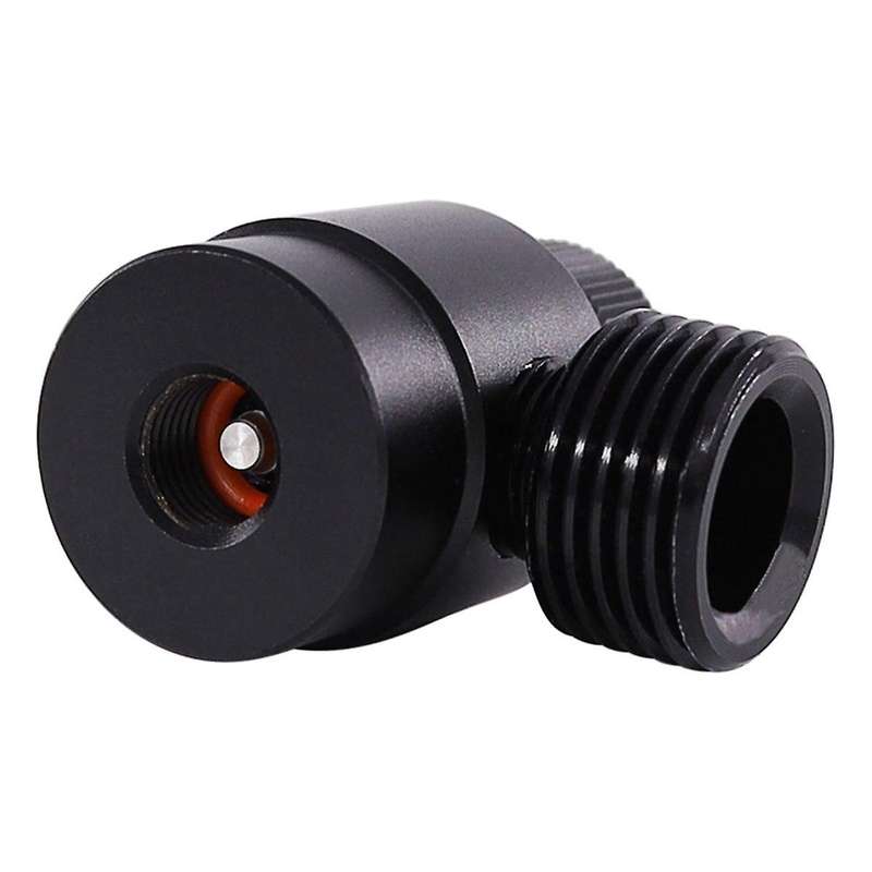 Co2 Cylinder Refill Adapter, Self-made Gas Cylinder Regulator M10x1 to W21.8-14 Adapter for Argon,c