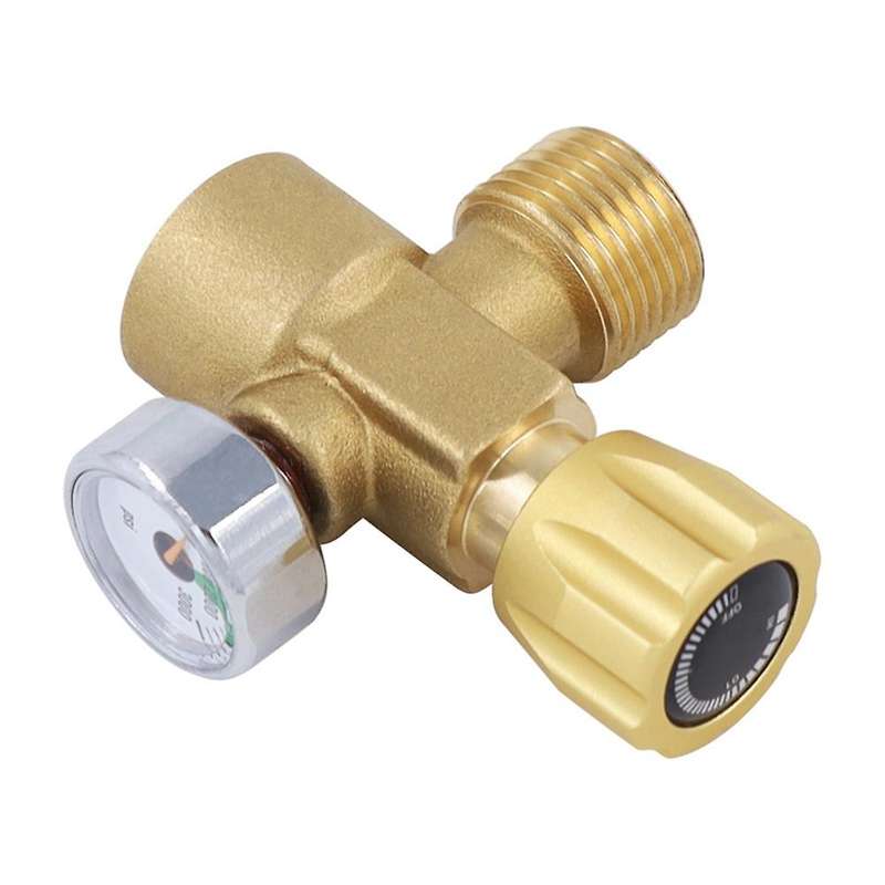 CO2 Refill Adapter CO2 Cylinder Refill Adapter CO2 Filling Tank Cylinder ASA Refill Adapter Connecto