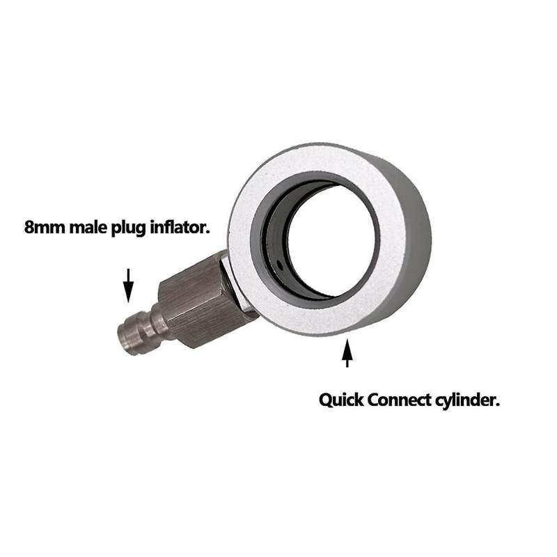 Co2 Refill Adapter for Pink Co2 Cylinder Exchange Carbonator Fill Station for DUO Terra Art Tank