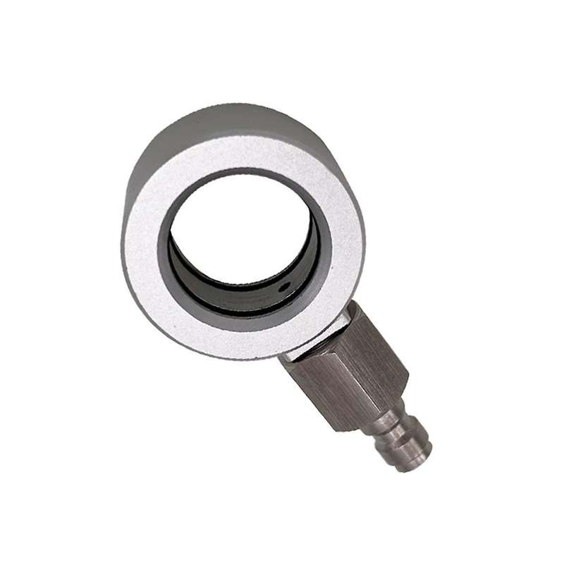 Co2 Refill Adapter for Pink Co2 Cylinder Exchange Carbonator Fill Station for DUO Terra Art Tank