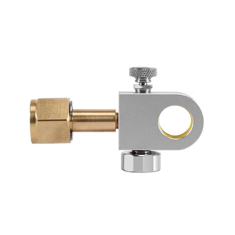 Co2 Refill Adapter Fit for Duo, Art,terra Quick Connect Co2 Cylinder with 3000psi Pressure Gauge for