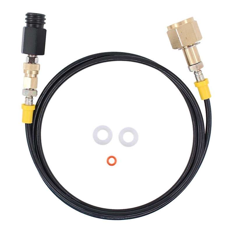 CO2 Tank Adapter Tank Adapter High Pressure Hose Hose for W21.8-14 DIN477 CO2 Tanks Most Machines