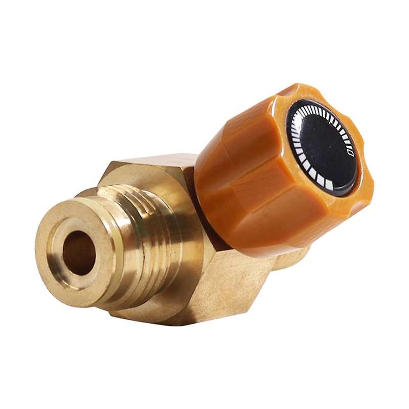 CO2 Tank Adapter,G1/2 14 M18X1.5 Refill CO2 Valve Adapter Thread Converter CO2 Tank Adapter Converte