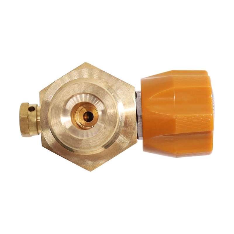 CO2 Tank Adapter,G1/2 14 M18X1.5 Refill CO2 Valve Adapter Thread Converter CO2 Tank Adapter Converte
